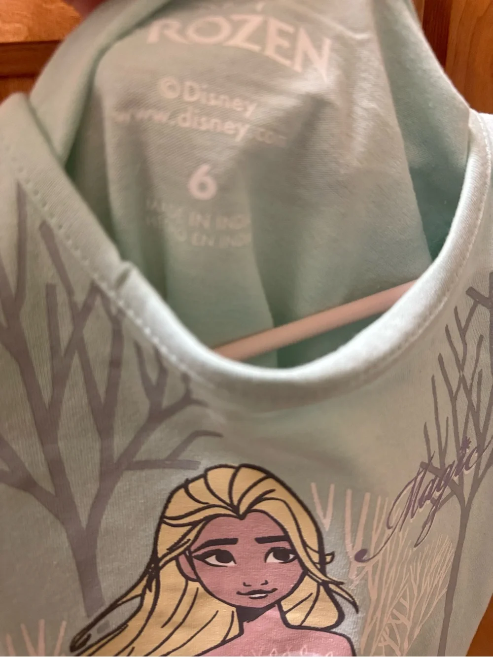 Disney Girls tshirts bundle sizes (5-6)